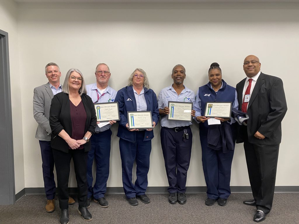 March Driver Safety Awards