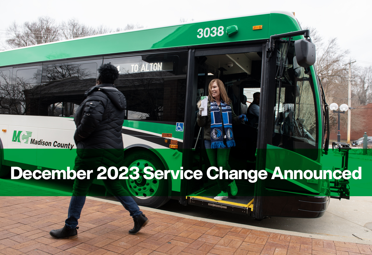December 2023 Service Change Announced