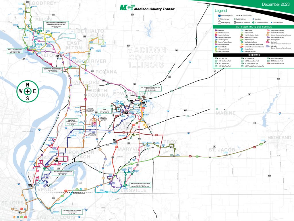 MCT System Map