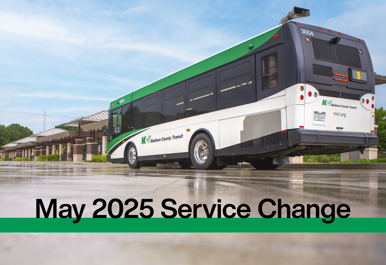May 2025 Service Change
